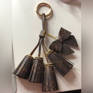 Handmade Lux Tassel Key Holder
